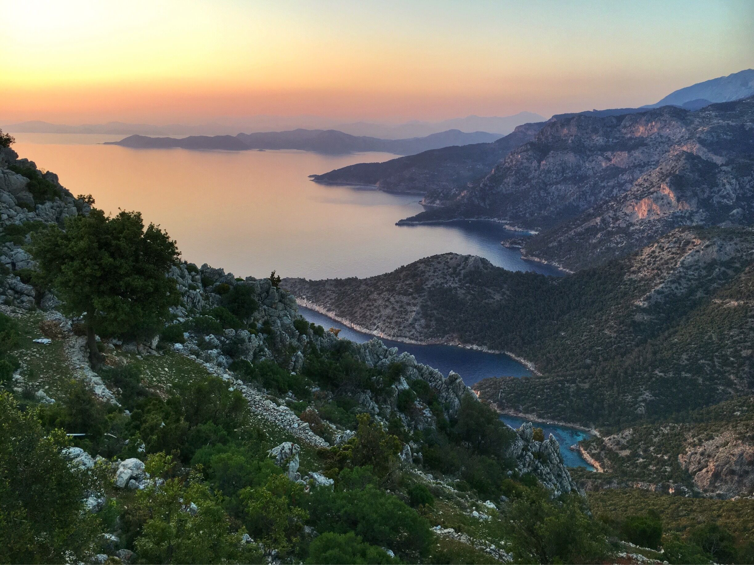 “Sunset is still my favorite color.” 
#red #goldenhour

Yediburunlar has amazing view and hiking paths around.