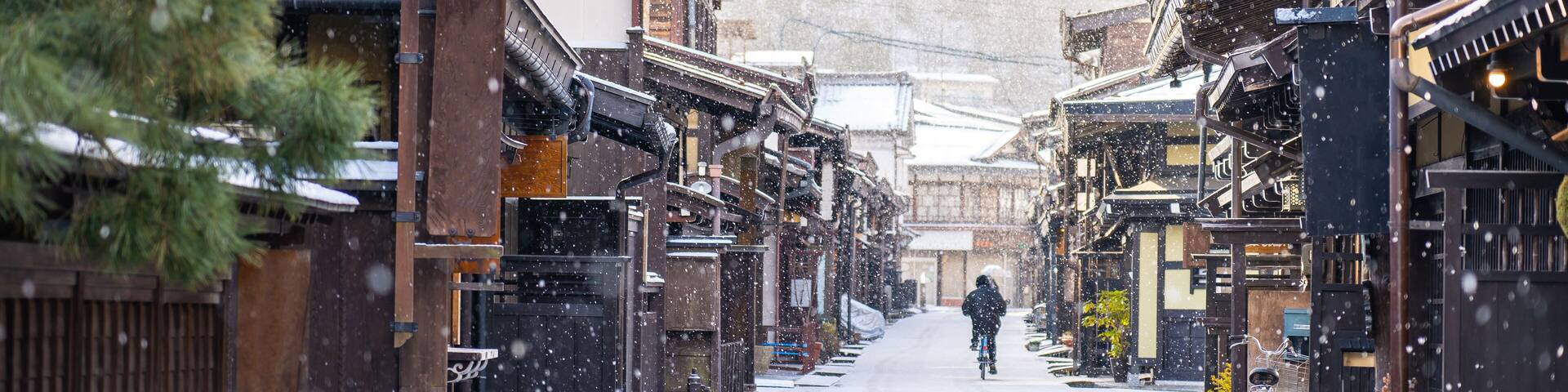 Takayama the ancient town in Gifu Prefecture, Japan