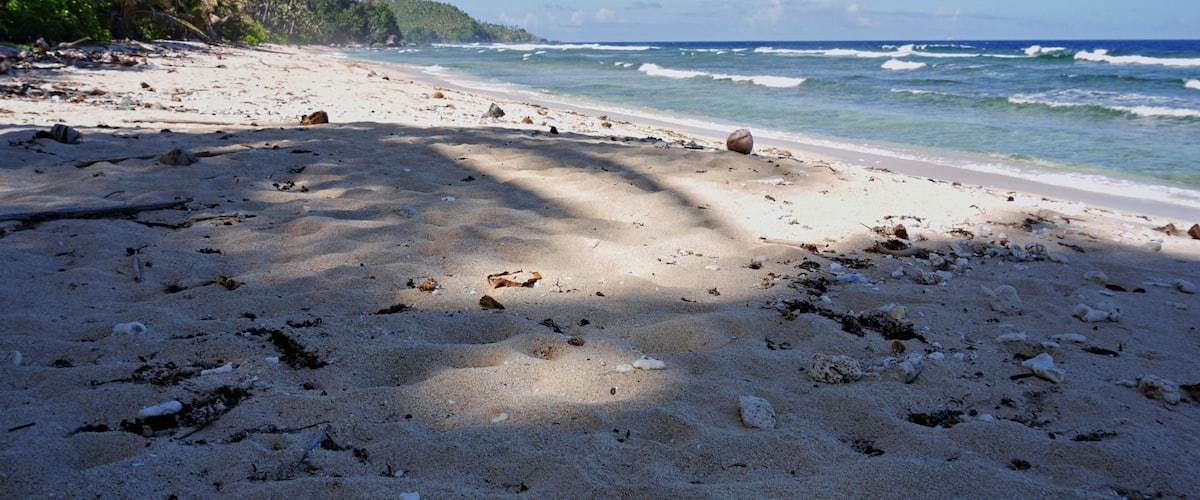 Pink Beach, Cape San Agustin, Davao Oriental Pink Beach in Cape San Agustin, Davao Oriental is a gem of a beach worth visiting in the southern Philippines.