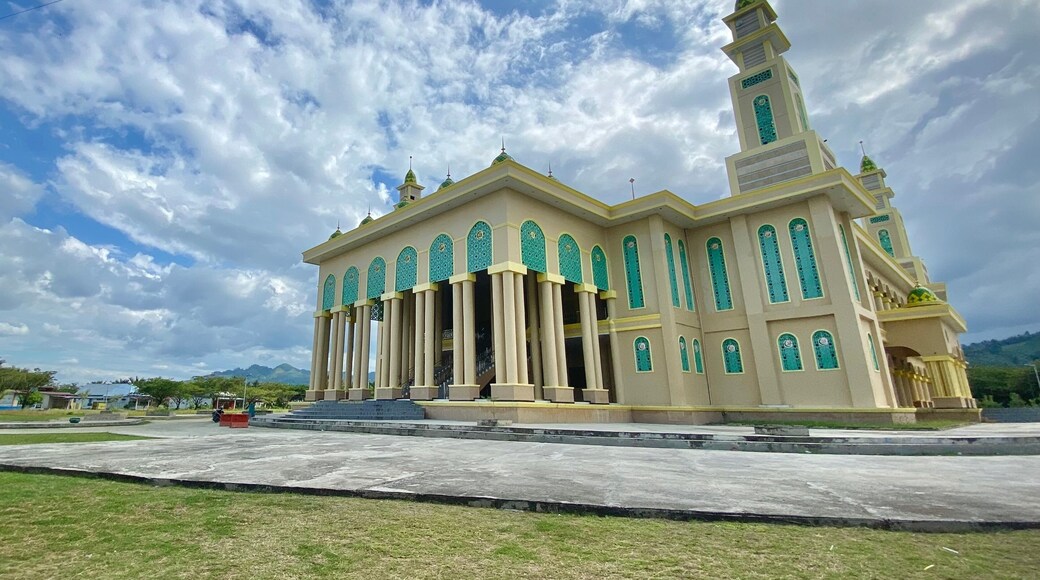 Agung Mosque of Buol Regency, Central Sulawesi, Indonesia.