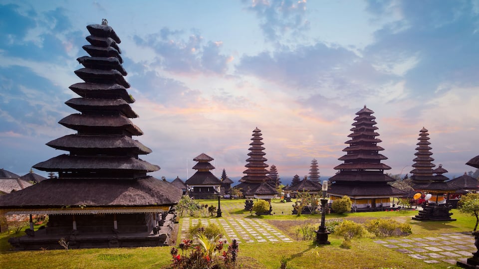 Besakih complex Pura Penataran Agung , Bali, Indonesia