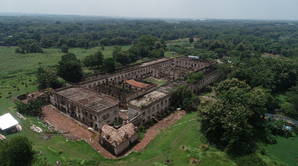 Ngawi, Indonesia - February 21 2023
Fort Van den Bosch or Fort Pendem is a fort located in Pelem Village, Ngawi Kota District, Ngawi.