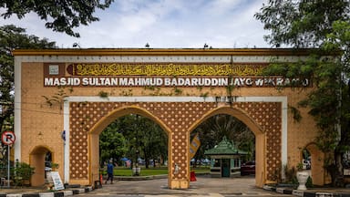 Masjid Sultan Mahmud Badaruddin Jayo Wikramo port @ Palembang, Indonesia