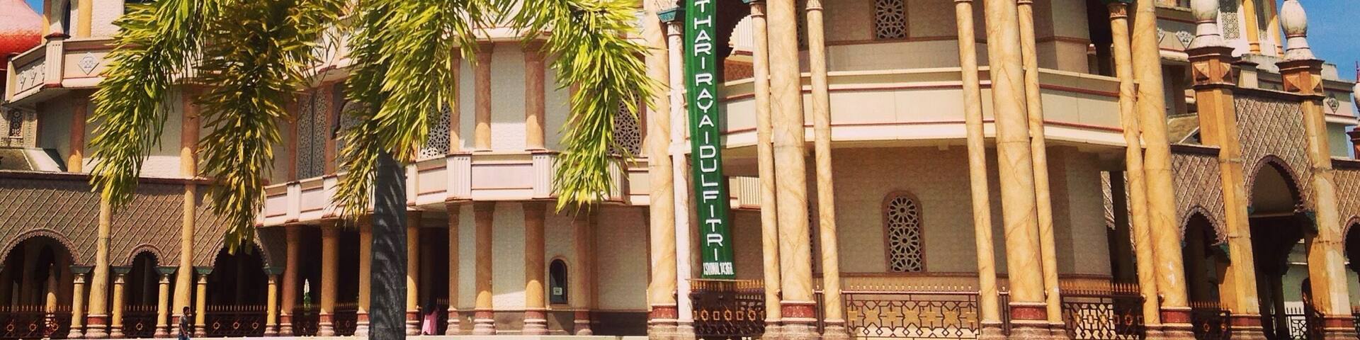 Stopped by a beautiful mosque.