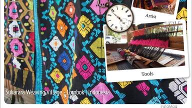 Sukarara Weaving Village
Lombok Island is one island that has a wealth of beauty and diverse natural attractions, cultural arts and traditional handicrafts are very impressive. One of them is the traditional craft of weaving or "songket".
Sukarara Village is the name of a lovely little village and is one of the traditional craft of weaving center located in the Village District Sukarara Jonggat Central Lombok West NusaTenggara.
Location Sukarara village is 25 Kms from the city of Mataram, and 5 kms from the town of Praya or 5 minute journey by car or taxi. Most of the women in this village Sukarara worked as a weaver.
To maintain and preserve the culture and traditional weaving are inherited by their ancestors in the village so the women Sukarara is required to learn to weave, even from an early age children of their parents have inherited his skills and teach their daughters to weave with initial motive or the motive is very simple to more easily understood and learned by their children how to weave a good and right to get a good quality woven later.