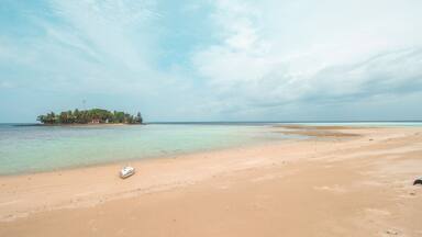 Tropical Beach and Beautiful Island
