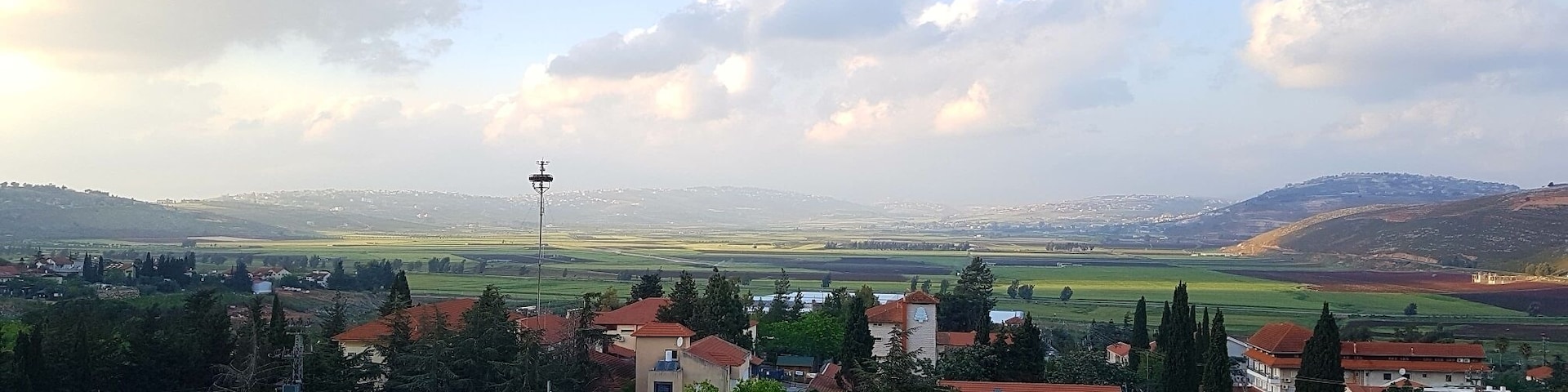 Go in and take the elevator to the 5th floor - 360 degree view, bring warm clothes.