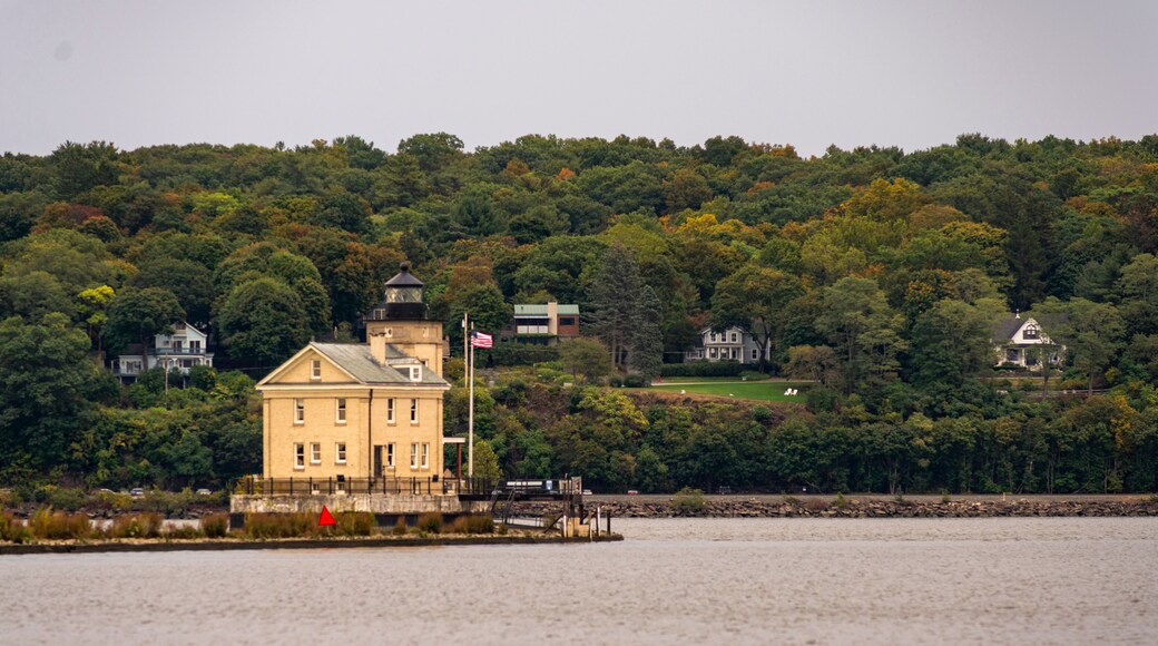 Rondout Lighthouse Beacon Station Hudson River Kingston Point New York