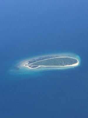 Beautiful island while I'm passing away from BauBau to Makassar Indonesia