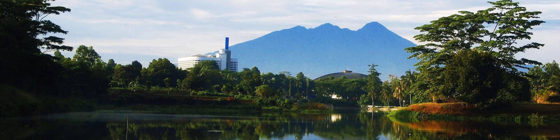 Bogor, West Java, Indonesia, September 17, 2024. Cibinong as the capital of Bogor Regency has 3 large lakes that can accommodate rainwater and control the risk of flooding.