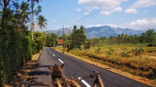Village view/ panorama in Middle of Java - Indonesia