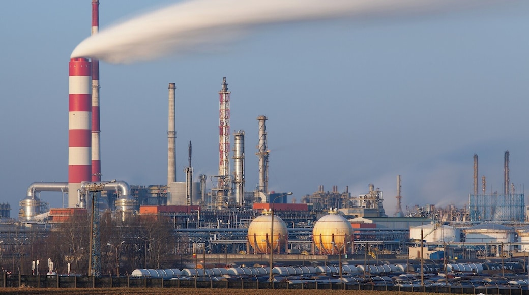 Chemical industry in city