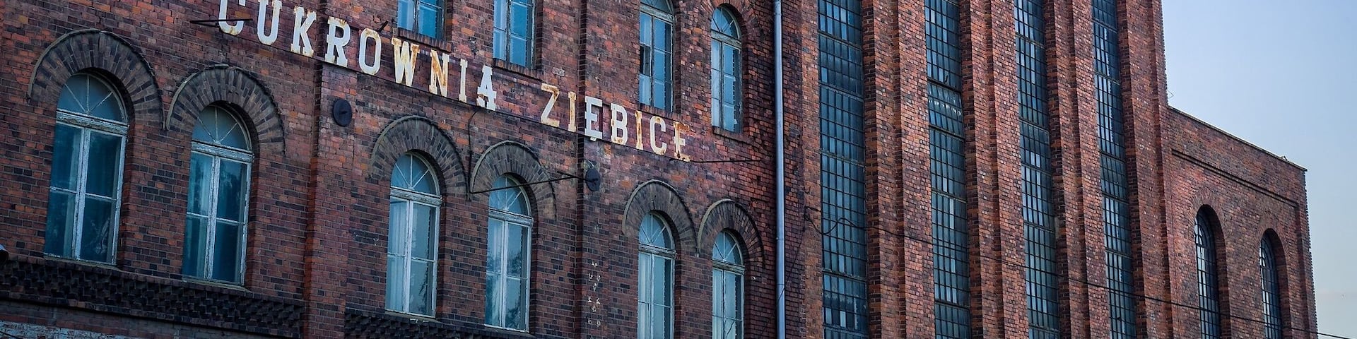 Old industrial area in Ziębice.