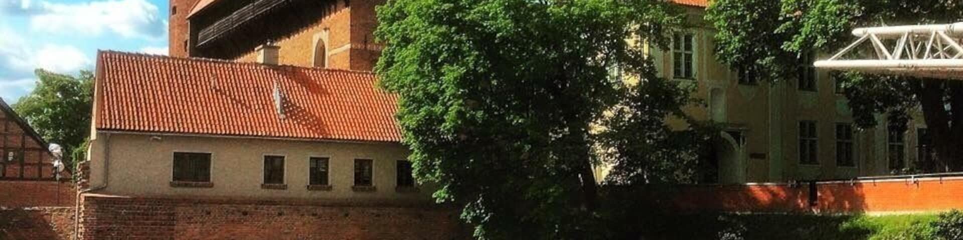 Gothic Castle in Olsztyn is my favourite place to visit it.