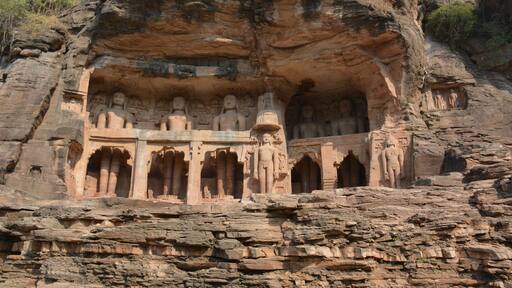 On way to famous Fort This ancient stone curvings worth to have your attention