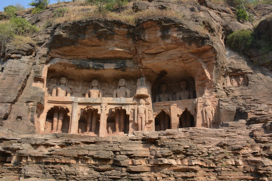 On way to famous Fort This ancient stone curvings worth to have your attention