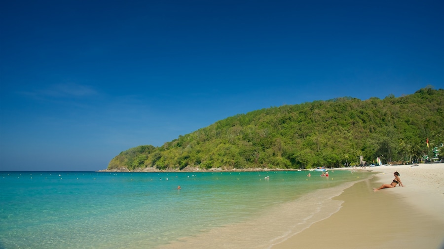 Phuket - Phang Nga featuring a sandy beach, rainforest and a bay or harbor