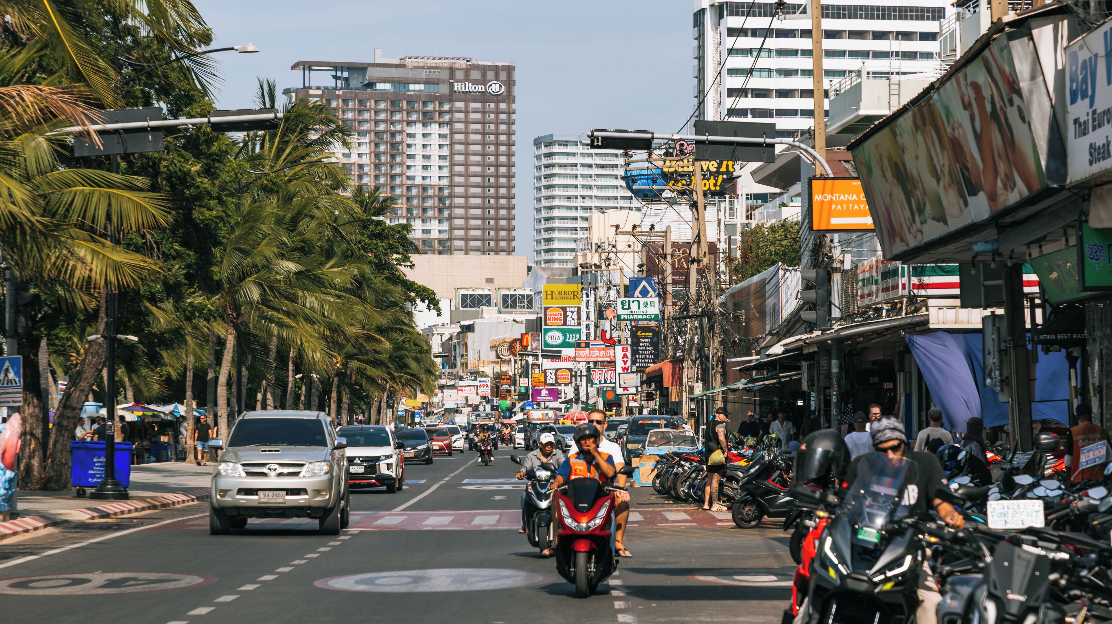 Pattaya Strandpromenade