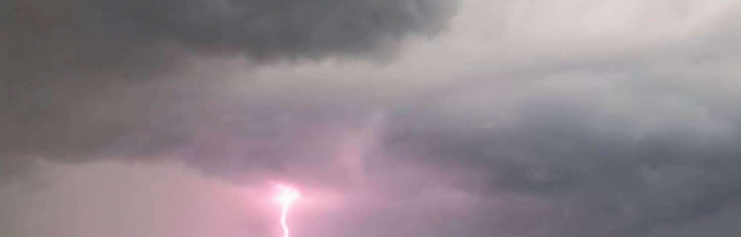 Stuck on the boat in some lightening #adventure