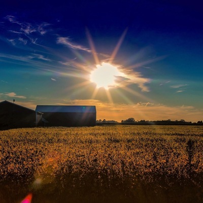 "Sunset over Napoleon"