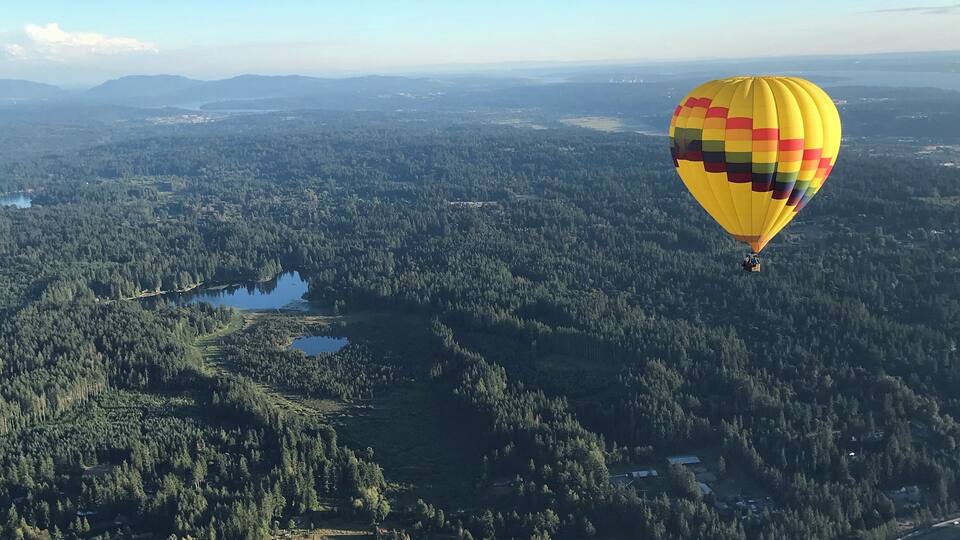 East side neighborhood - from the sky. Pure NW beauty. #lifeatexpedia