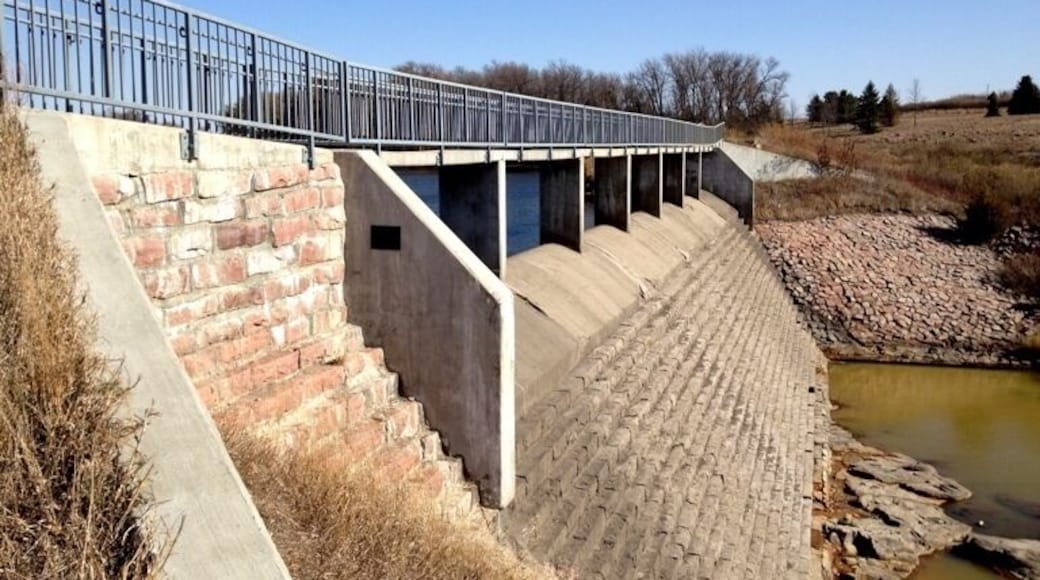 Historic Dam built at Split Rock Creek