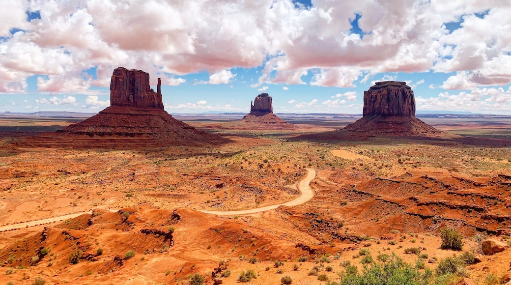 Monument Valley, on the Arizona/Utah border. Stay in The View Hotel, for views like this from your hotel balcony.