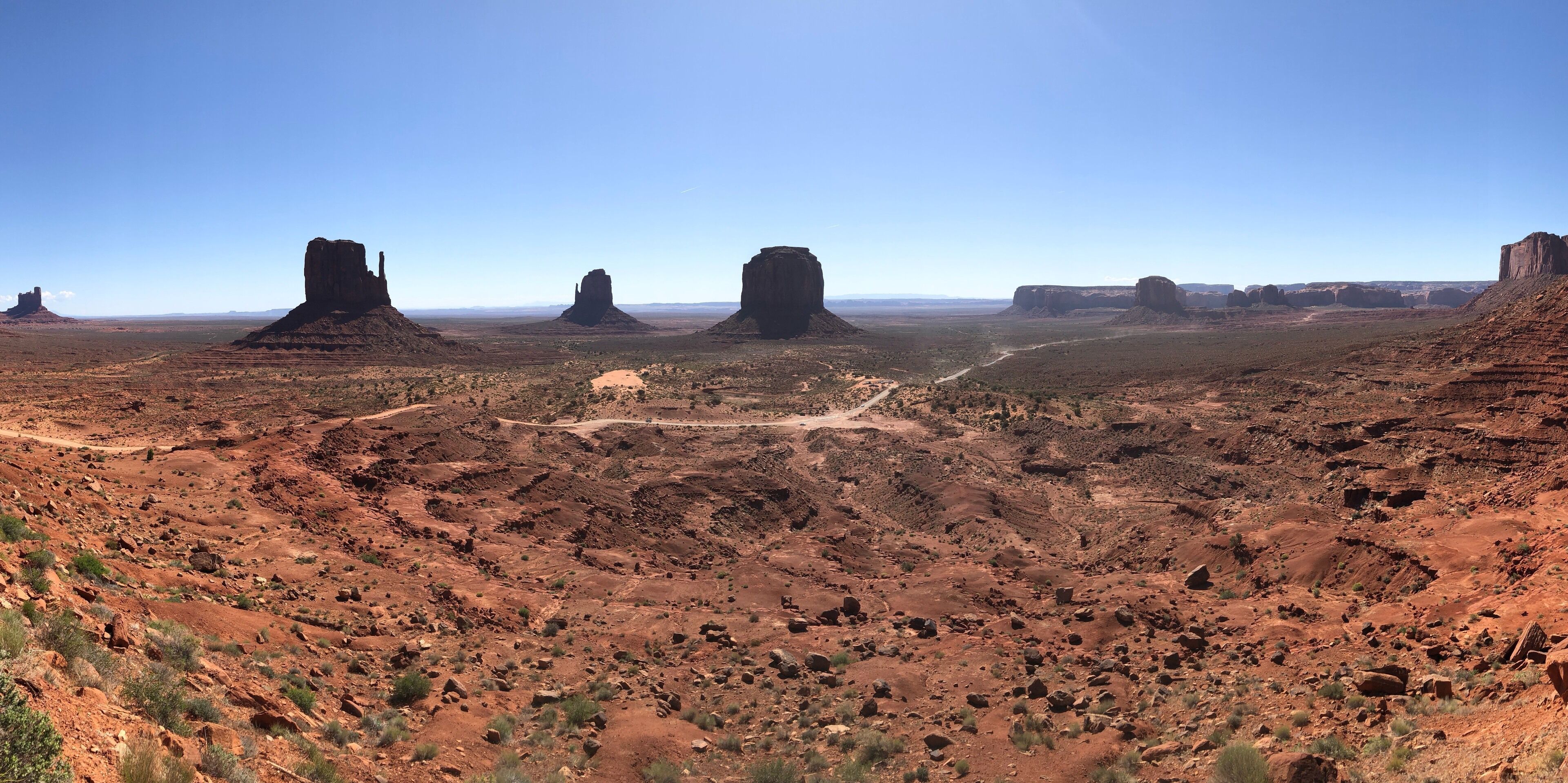“John Wayne Point” at Monument Valley,AZ.