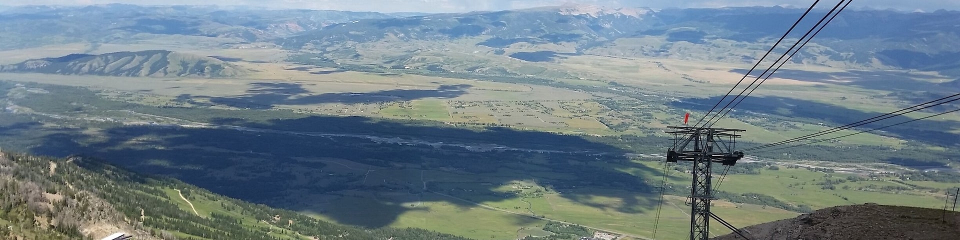 Pricey at $37/pp, but we enjoyed a ride on the tram to the top of Jackson Hole Resort July 12, 2015. Have a waffle and a cocktail at the tavern and enjoy the view. Bring a jacket!