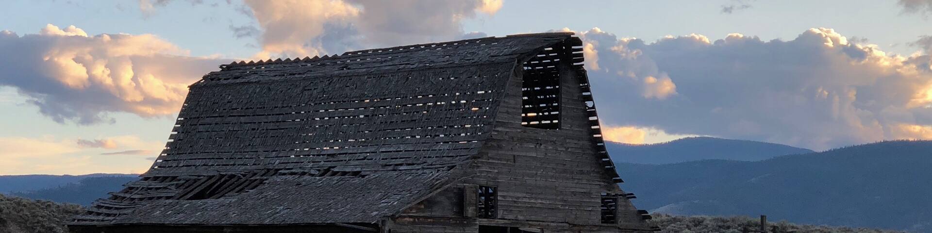 Noticed this gorgeous old bar with the beautiful Montana mountains in the background.