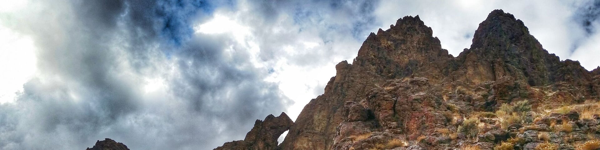 Beautiful day hiking the hills.