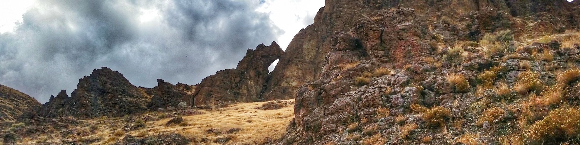 Beautiful day hiking the hills.