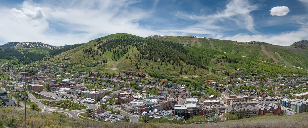 Park City Utah Panorama - Summer