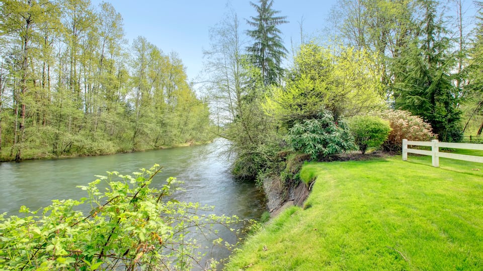 Picturesque nature. River