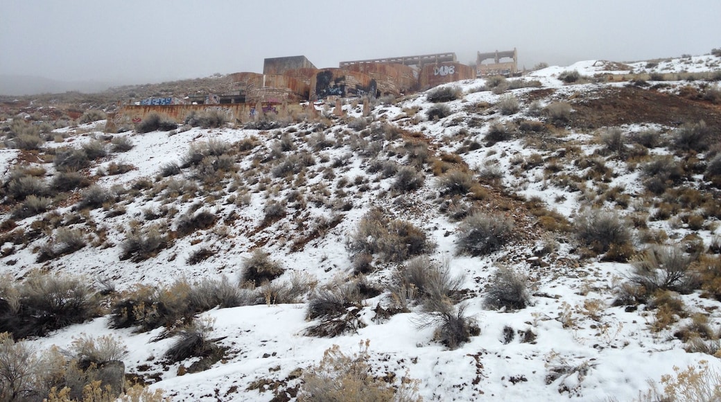 Mining #Ruins - Genola, #Utah in #snow
