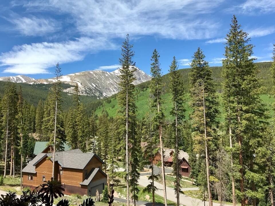 A view from our weekend rental in Breckenridge, Colorado. #BVSBlue #Beautiful