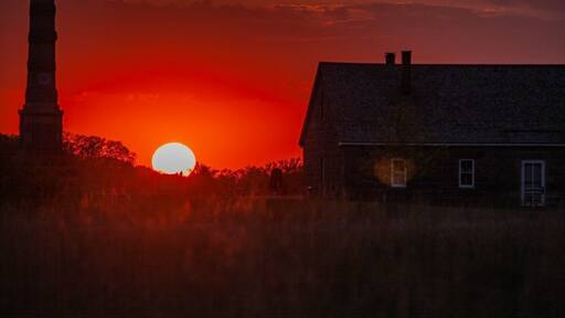 Sunset at fort ridgely, this place truly is beautiful