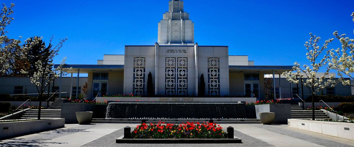 Idaho Falls Mormom LDS Latter Day Saint Temple