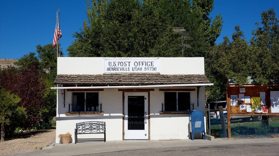 A U.S. Post Office in Herrenville, Utah.