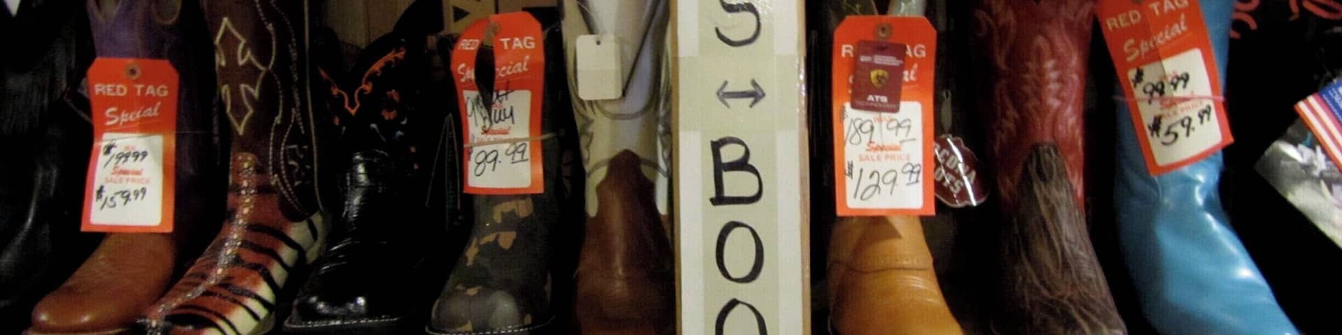 I'm guessing this was getting about halfway up towards the Okanagons. We were heading up from Wenatchee to the Canadian lake country on a road trip. These were real cowboy boots for sure!