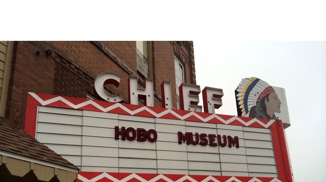 A museum dedicated to the life of the American drifter, "hobo".