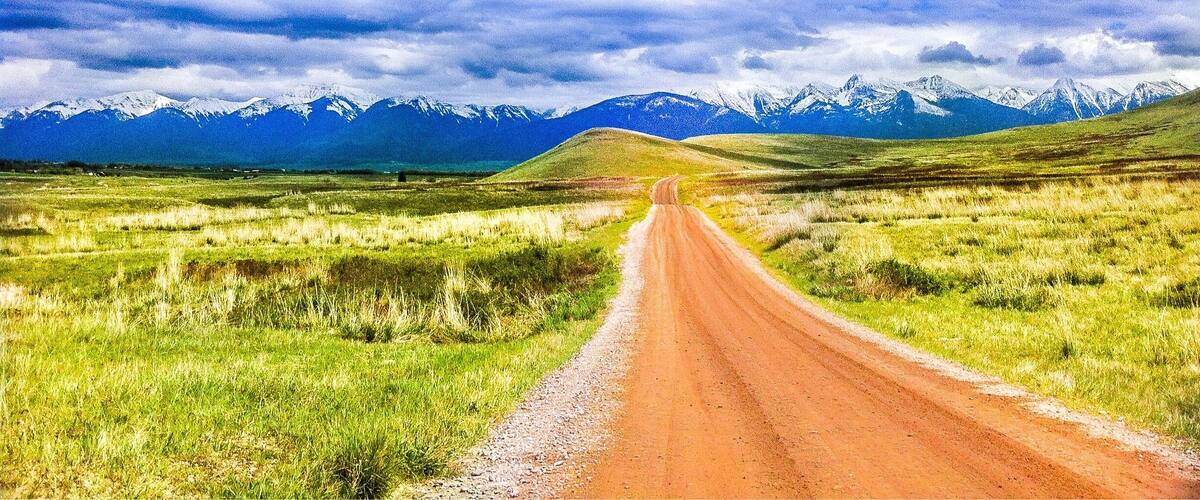 The most peaceful road ever.