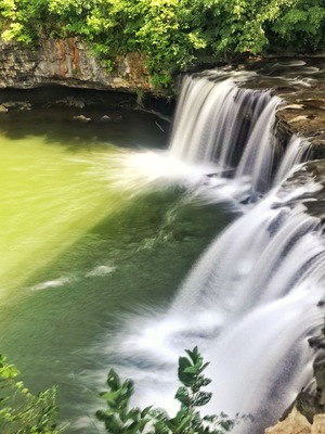 For many years this little southwestern Ohio town had volunteer firefighters that would decorate these falls and the surrounding area with colorful Christmas lights. One of my favorite childhood memories. Unfortunately they no longer decorate the falls at Christmas , but it’s still beautiful to see!