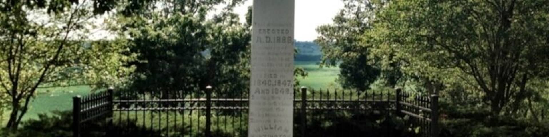 A stop on the Mormon Trail, this was a thriving community in the 19th century.