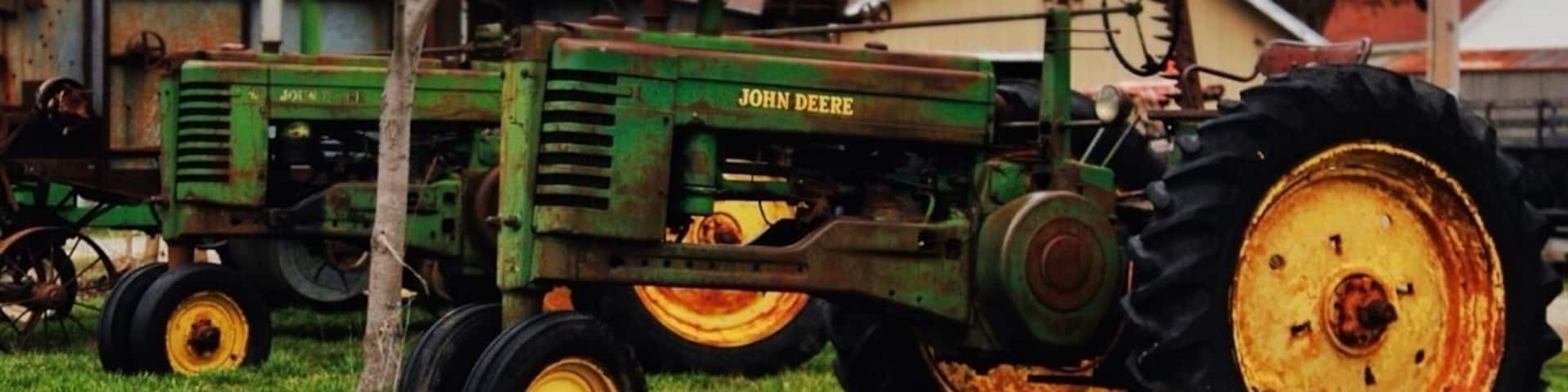 Finest tractors money can buy! Just a little age on them