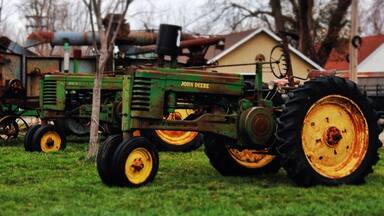 Finest tractors money can buy! Just a little age on them