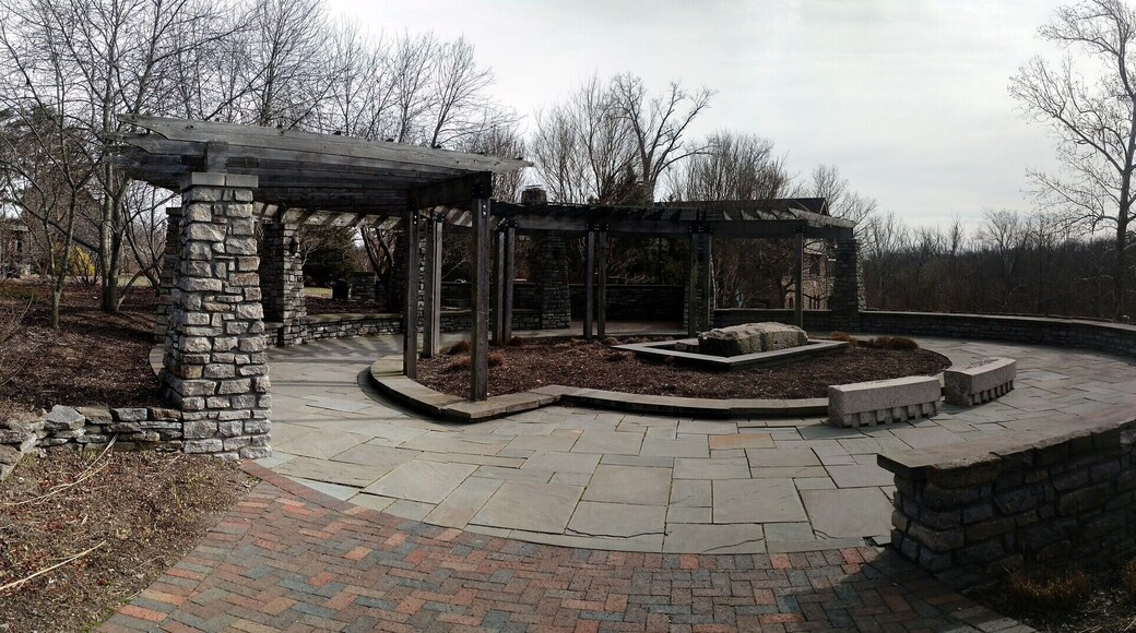 Nice stone feature at the Cotswold Overlook