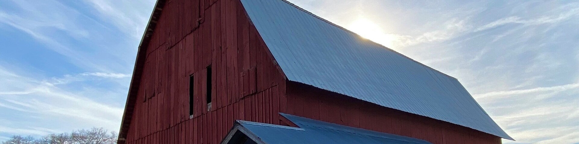 The barn at Jolly Mill Park #jollymill