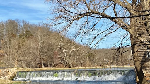 The dam at Jolly Mill Park #jollymill