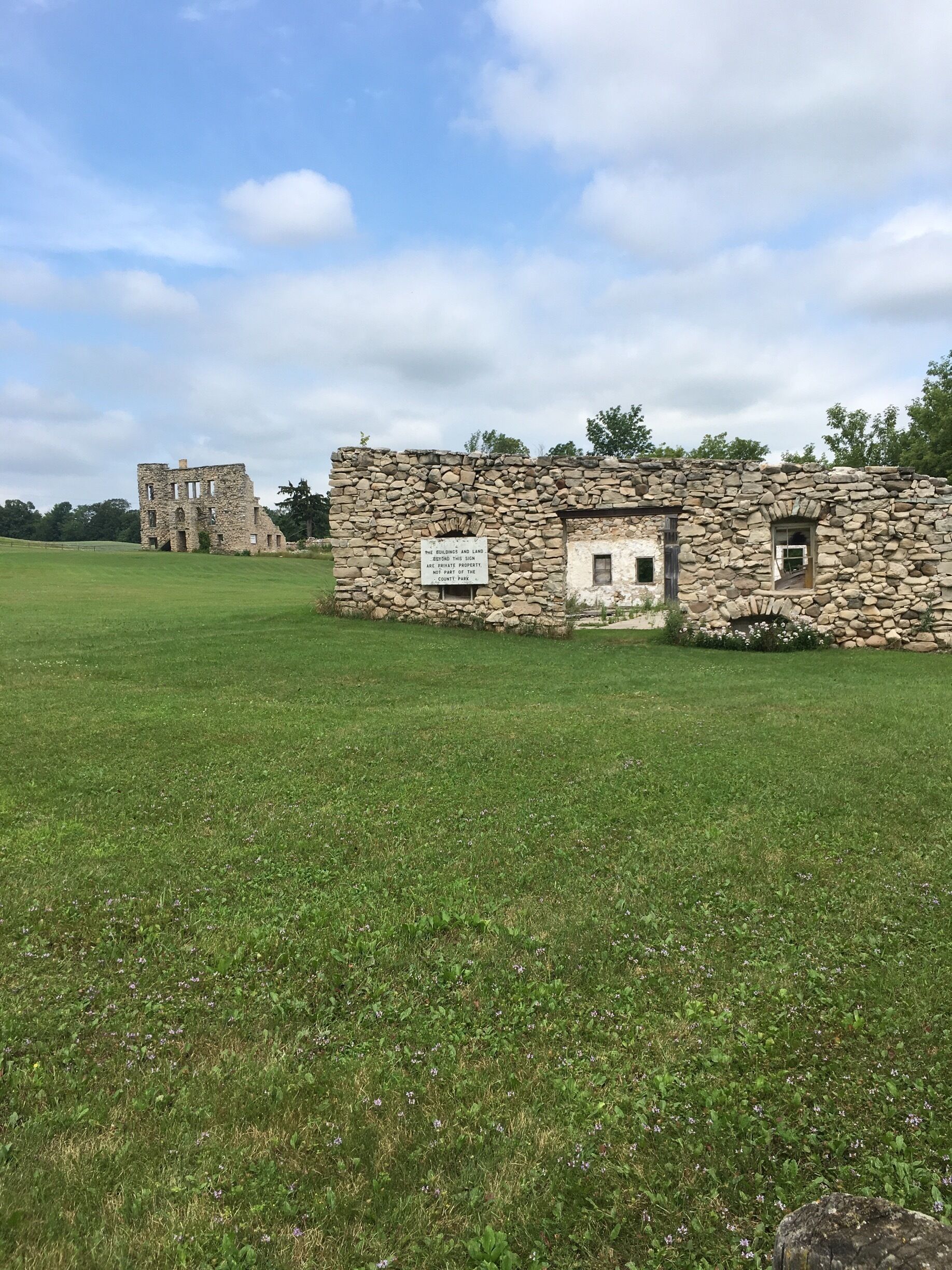 Lots of walkways surrounded by caves